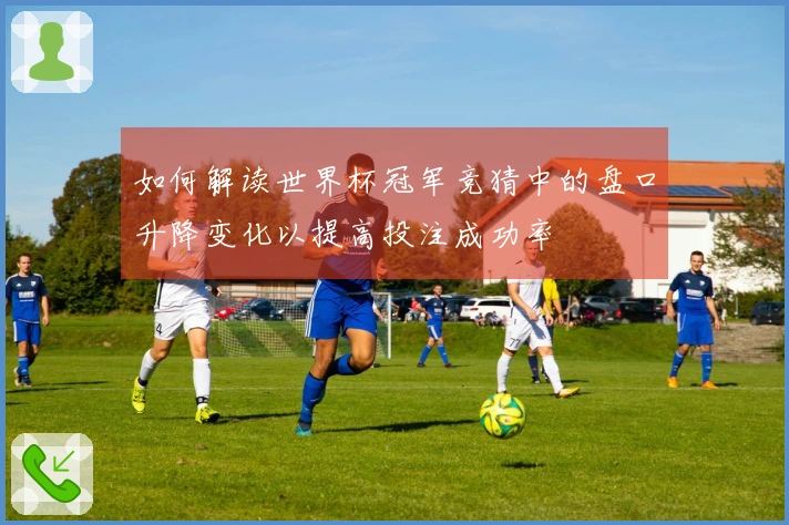 如何解读世界杯冠军竞猜中的盘口升降变化以提高投注成功率